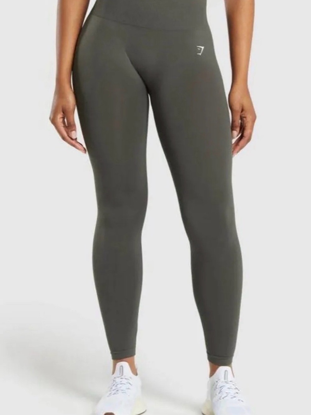 Gymshark Everyday Seamless Leggings - Size Small - Olive green